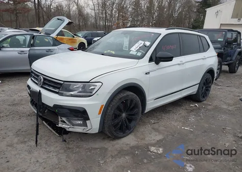2020 Volkswagen Tiguan 2.0T Se/2.0T Se R-Line Black/2.0T Sel из США, поврежденный, VIN 3VV2B7AX9LM107607